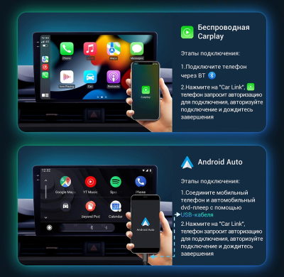 Штатная магнитола android для Toyota LC Prado 120  - Mekede M6 Pro Plus - Qled 2K, Android 12, ТОП процессор, 4/64, CarPlay, 4G/LTE-SIM