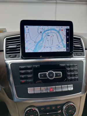 Магнитола для Mercedes-Benz ML (W166), GL (X166) 2011-2015 NTG 4.5/4.7 - Radiola RDL-7702 монитор 8,4", Android 13, 8Гб+128Гб, CarPlay, SIM-слот