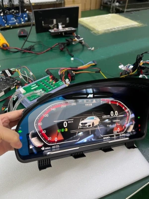 Цифровая панель приборов для для BMW 5/6/7 серии F01/F02/F03/F06/F07/F10/F11/F12/F13/F15/F16/F18/F25/F26 2010-2017 CIC NBT EVO / ZH-B152