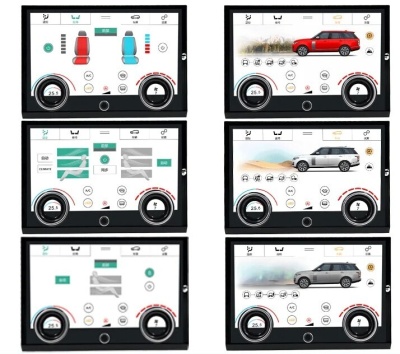 Сенсорная панель климата Range Rover 4 2012-2017 - Carmedia ZF-2011 LCD/ЖК экран 10" без отверстия под CD