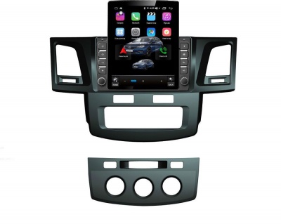 Штатная магнитола для Toyota Hilux 2011-2015 - FarCar RT143R на Android 9.0, 8-ЯДЕР, 4ГБ-64ГБ, встроенным 4G модемом и DSP