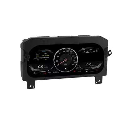 Электронная панель приборов Toyota Land Cruiser Prado 150 2017-2022 - Carmedia NH-LCD-T04 с сенсорным LCD / ЖК 12.3" экраном QLED