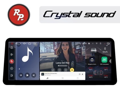 Автомагнитола RedPower 850 Crystal PRO 8 Гб оперативной и / 256 Гб встроенной памяти / 12.3 дюйма XLB