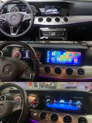 Магнитола для Mercedes-Benz E-класс (W213) 2016-2018 NTG 5.5 - Radiola RDL-7213 монитор 12.3", Android 12, 8Гб+128Гб, CarPlay, SIM-слот