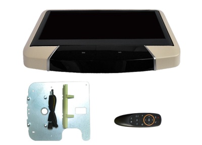 Потолочный Смарт ТВ 15,6" ERGO ER15UN (IPS FullHD, Android) бежевый