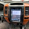 Магнитола андроид для Toyota Land Cruiser Prado 120 и Lexus GX470 (климат на штатном экране) - Carmedia ZF-1116H-GE экран в стиле "Тесла" на Android 13, 8Гб+128Гб, CarPlay, 4G SIM-слот