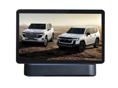 НАВЕСНОЙ МОНИТОР 15.6" ERGO LC300 НА ANDROID ДЛЯ TOYOTA LC300/LEXUS LX NEW