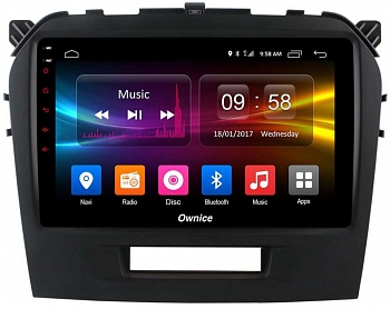 Штатная магнитола для Suzuki Vitara 2015+ - Carmedia OL-9621-P30 на Android 10, до 8-ЯДЕР, до 4ГБ-64ГБ памяти и встроенным DSP