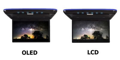 Потолочный монитор android / СМАРТ ТВ 13,3" ERGO ER1330AN_OLED (1920X1080, ANDROID) БЕЖЕВЫЙ