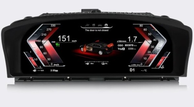 Цифровая панель приборов BMW 7-серия E65 2004-2008 - Radiola 1303 с LCD / ЖК 12.3" экраном QLED