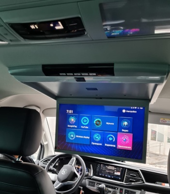 Потолочный Смарт ТВ 17,3" ERGO ER17AND (1920x1080, Android), черный