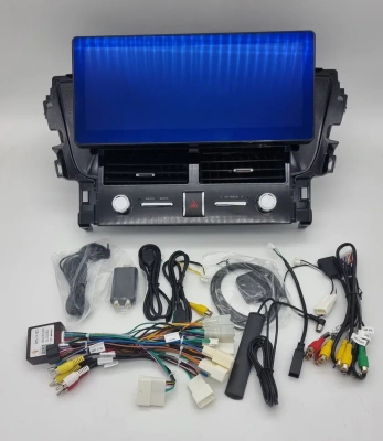 Магнитола андроид для Toyota Alphard H30, Vellfire 2 2015-2023 (комплектация без JBL) - Carmedia KP-T1212 ("Лексус-Стиль") Android 10, 6ГБ+128ГБ, SIM-слот