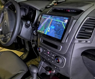 Штатная магнитола для KIA Sorento 2012-2018 FarCar TG224M (Classic/Luxe/Comfort) на Android 12, 8-ядер, 2Гб-32Гб, встроенным 4G модемом и DSP