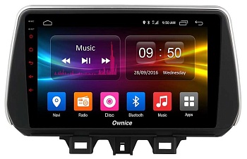 Штатная магнитола для Hyundai Tucson 2018+ - Carmedia OL-9728-P30 на Android 10, до 8-ЯДЕР, до 4ГБ-64ГБ памяти и встроенным DSP