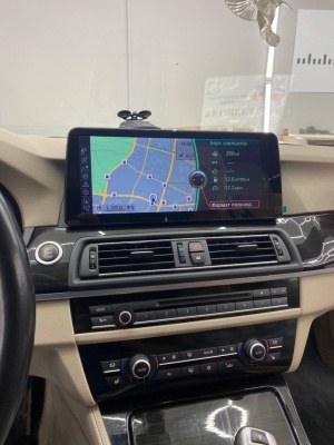 Магнитола для BMW 5 (F10) 2013-2017 NBT - Radiola RDL-1288 монитор 12.3", Android 12, 8Гб+128Гб, CarPlay, 4G SIM-слот