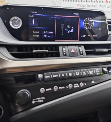 Магнитола андроид для Lexus ES 2018-2021 (тачпад) - Radiola RDL-LEX-ES18 монитор 12.3", Android 13, 8Гб+128Гб, CarPlay, 4G SIM-слот