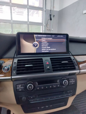 Магнитола для BMW X5 (E70), X6 (E71) 2010-2014 CIC - Radiola RDL-6225 монитор 10.25", Android 12, 8Гб+128Гб, CarPlay, 4G SIM-слот