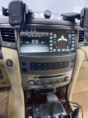 Магнитола для Lexus LX570 2007-2015 - Radiola RDL-LEX-LX08 монитор 12.3", Android 12, 6Гб+128Гб, CarPlay, 4G SIM-слот