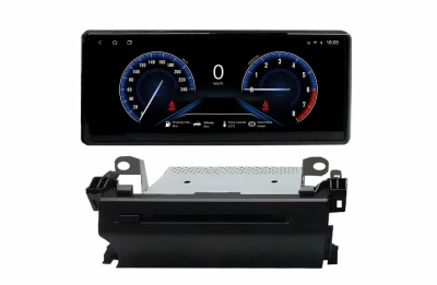 Магнитола для Toyota Land Cruiser 300 (экран климата снизу) - Carmedia KP-T1210DVD монитор 12.3", Android 10, 6+128Гб, CarPlay, 4G SIM-слот, DVD привод в комплекте