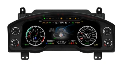 Электронная панель приборов Toyota Land Cruiser 200 2007-2015 - Carmedia ZH-166 с LCD / ЖК 12.3" экраном QLED