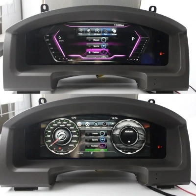 Электронная панель приборов Toyota Land Cruiser 200 2015-2021 - NH-LCD-T02 с LCD / ЖК 12.3" экраном QLED