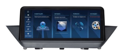 Магнитола BMW X1 (E84) 2009-2015 (без штатного экрана) - Farcar BMW2011 монитор 12.3", Android 13, 8Гб+128Гб, CarPlay, 4G SIM-слот