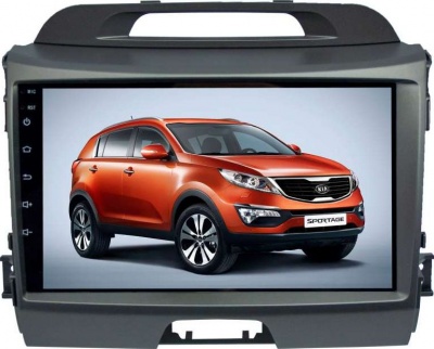 Штатная магнитола Android для KIA Sportage 2010-2016 LeTrun 2907 2 гб оперативной памяти, Android 10