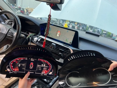 Цифровая панель приборов для для BMW 5/6/7 серии F01/F02/F03/F06/F07/F10/F11/F12/F13/F15/F16/F18/F25/F26 2010-2017 CIC NBT EVO / ZH-B152