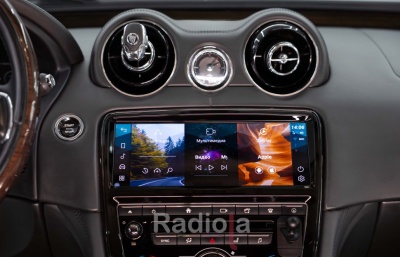 Магнитола android для Jaguar XJ 2015-2021 (HARMAN) - Radiola RDL-1669-H монитор 10.25" на Android 13, 8Гб+128Гб, CarPlay, 4G SIM-слот