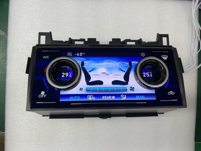 Сенсорная панель климата для Toyota Land Cruiser 200 2007-2015 - Carmedia ZF-T1290H c LCD (ЖК) экраном 