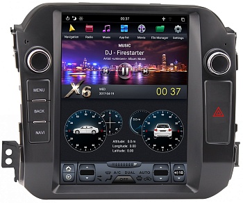 Штатная магнитола для KIA Sportage 2010-2016 - Carmedia ZF-1137-DSP ("Тесла-Стиль") на Android 9.0, 6-ТУРБО ядер, 4ГБ-64ГБ и встроенным DSP