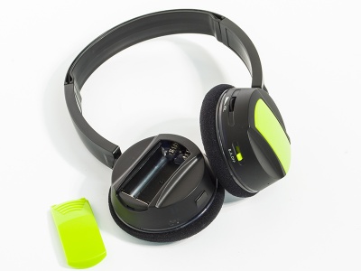 Детские беспроводные автомобильные ИК стерео наушники (двухканальные) AVIS Electronics AVS002KIDS