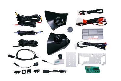 СИСТЕМА КРУГОВОГО ОБЗОРА 360 ДЛЯ TOYOTA HIGHLANDER 2025 (с рамками под камеры)