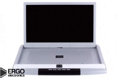 ПОТОЛОЧНЫЙ МОНИТОР 15.6" ERGO ER15S (FULLHD 1920X1080) СЕРЫЙ/БЕЖ/ЧЁРН