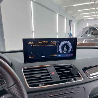 Магнитола Audi Q3 2011-2019 (без MMI 3G) - Radiola RDL-8513 монитор 10" на Android 13, 8ГБ+128ГБ, Carplay, SIM-слот