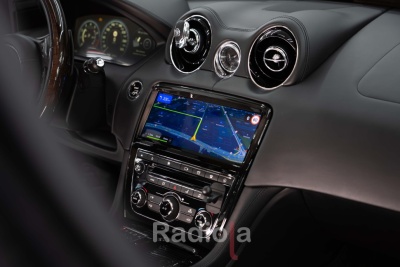 Магнитола android для Jaguar XJ 2009-2015 (BOSCH) - Radiola RDL-1669-B монитор 10.25" на Android 13, 8Гб+128Гб, CarPlay, 4G SIM-слот
