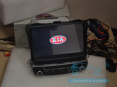 Магнитола для KIA Sorento 2012-2016 (климат на большом экране ГУ) - Carmedia KR-9275-S10 Android 10, ТОП Процессор, 4ГБ-64ГБ, SIM-слот