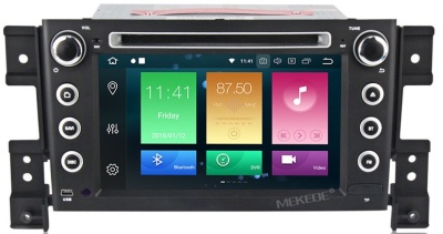 Штатная магнитола для Suzuki Grand Vitara 2005-2016 Carmedia MKD-S768-P6N на Android 10, 6 ЯДЕР, 4ГБ-64ГБ памяти, встроенный DSP, слот под SIM 4G