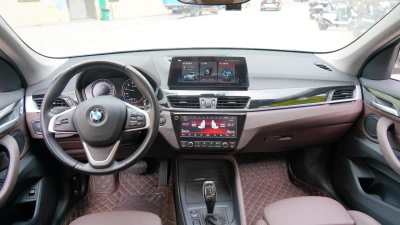 Сенсорная панель климата BMW X1 F48 2016-2022 - Carmedia ZF-5008 c LCD (ЖК) экраном 8.8"