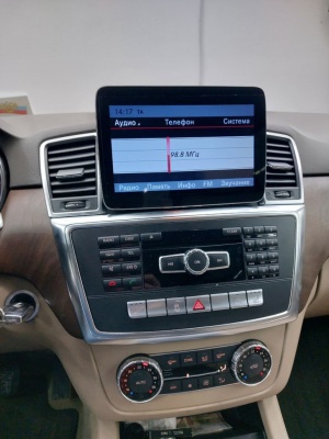 Магнитола для Mercedes-Benz ML (W166), GL (X166), G класс 2012-2016 NTG 4.5/4.7 - Radiola RDL-7702 L монитор 8,4", Android 13, 8Гб+128Гб, CarPlay, SIM-слот