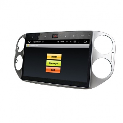 Штатная магнитола для VolksWagen Tiguan 2008-2016, Golf Plus - Carmedia KD-1024 на Android 9.0, до 8-ЯДЕР, до 4ГБ-64ГБ памяти и встроенным DSP