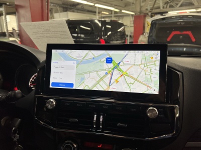 Магнитола Mitsubishi Pajero 4 2006-2020 - Radiola RDL-Pajero монитор 12.3" (в стиле "Лексус") на Android 13, Carplay, SIM-слот, 8Гб-128Гб