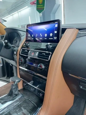 Монитор андроид для Nissan Patrol Y62, Infiniti QX56/QX80 2010-2019 (поддержка усилителя Bose, штатного 360 и мониторов) - Carmedia PH-N1210 на Android 10, 6Гб+128Гб, 4G SIM-слот, CarPlay