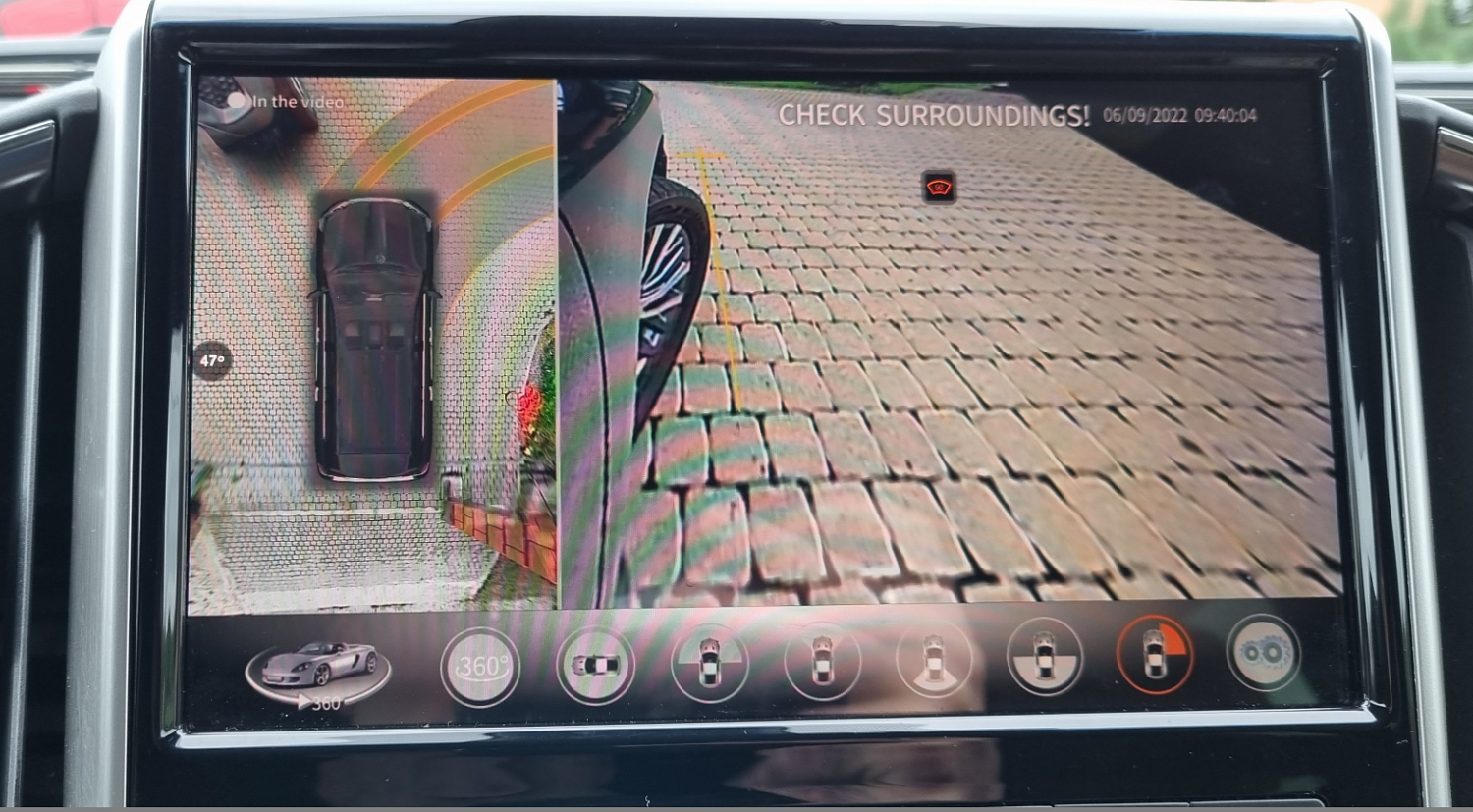 Система кругового обзора 360 для Mercedes Benz с регистратором 