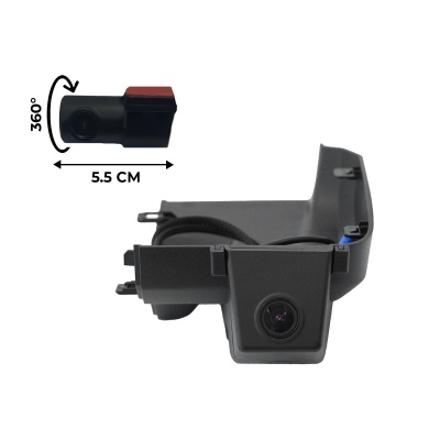 Штатный двухканальный видеорегистратор для Geely Atlas Pro и Belgee X70 RedPower DVR-GL2-G DUAL