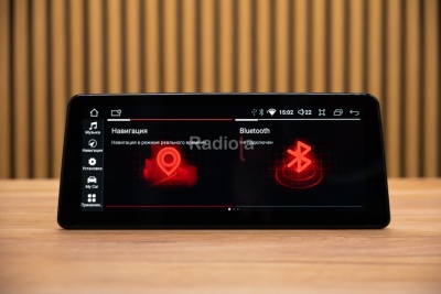 Магнитола для BMW 6-серия F06 2011-2013 CIC - Radiola RDL-1236 монитор 12.3" на Android 14, 8+128Гб, CarPlay, 4G SIM-слот