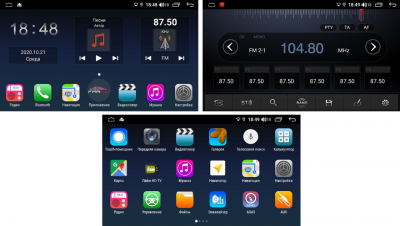 Штатная магнитола для Ssang Yong Actyon 2013+ FarCar TG355M на Android 10, 8-ядер, 2Гб-32Гб, встроенным 4G модемом и DSP