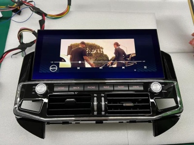 Магнитола Mitsubishi Pajero 4 2006-2023 - Carmedia ZH-M1207 монитор 12.3" (в стиле "Лексус") Android 14, 8Гб+128Гб, CarPlay, SIM-слот