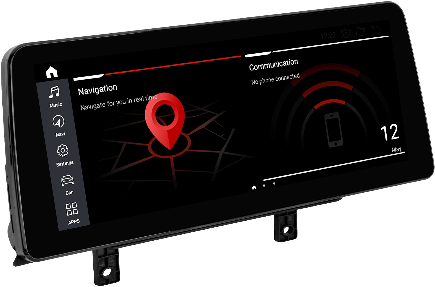 Магнитола BMW 2-серии (F45) 2017-2020 EVO - Radiola RDL-1552 монитор 12.3" на Android 12, 8ГБ-128ГБ, Carplay, SIM-слот