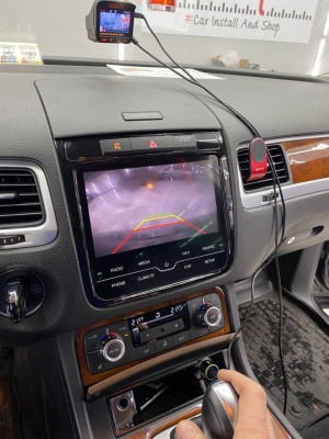 Магнитола для VW Touareg 2010-2018 (RCD550, поддержка подогревов) - Radiola RDL-TRG-L на Android 12, 8+128, CarPlay, 4G SIM-слот